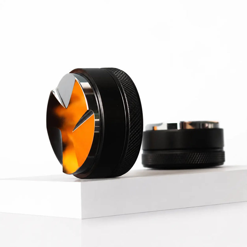 Yozcoffee Dystrybutor espresso 51/53/58mm Stop aluminium 3-listkowy czarny – styl życia