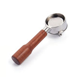 Kolba bez dna 54 mm do Breville BES870/878/880 — drewniany uchwyt