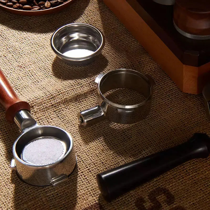 Kolba bez dna 54mm do Breville BES870/878/880 — Drewniany uchwyt — części