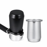 Yozcoffee Kubek do espresso Breville 54 mm stop aluminium czarny/srebrny