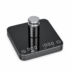 Waga do espresso i parzenia kawy metodą przelewową z timerem – 0,1 g, 2 kg, USB-C