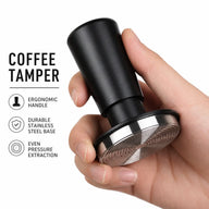 Yozcoffee Sprężynowy ubijak do espresso 49/51/58 mm stal nierdzewna – detal ręczny